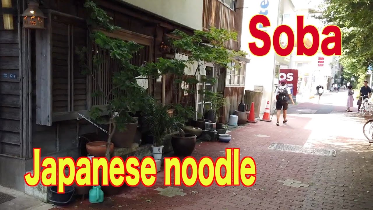 [Japan] DJI OSMO Pocket  soba restaurant Toshian利庵