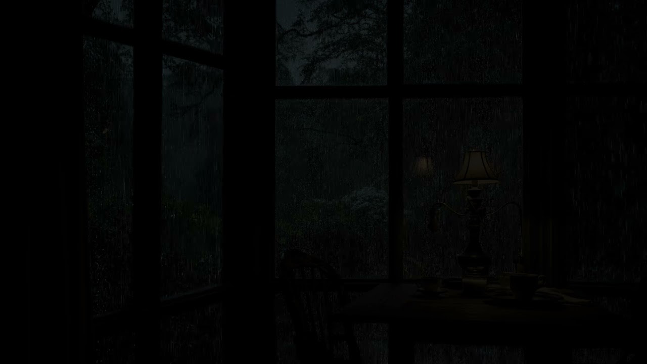Raindrops and Reminiscence: Find Solace from Life's Chaos with Nostalgic Rain Sounds