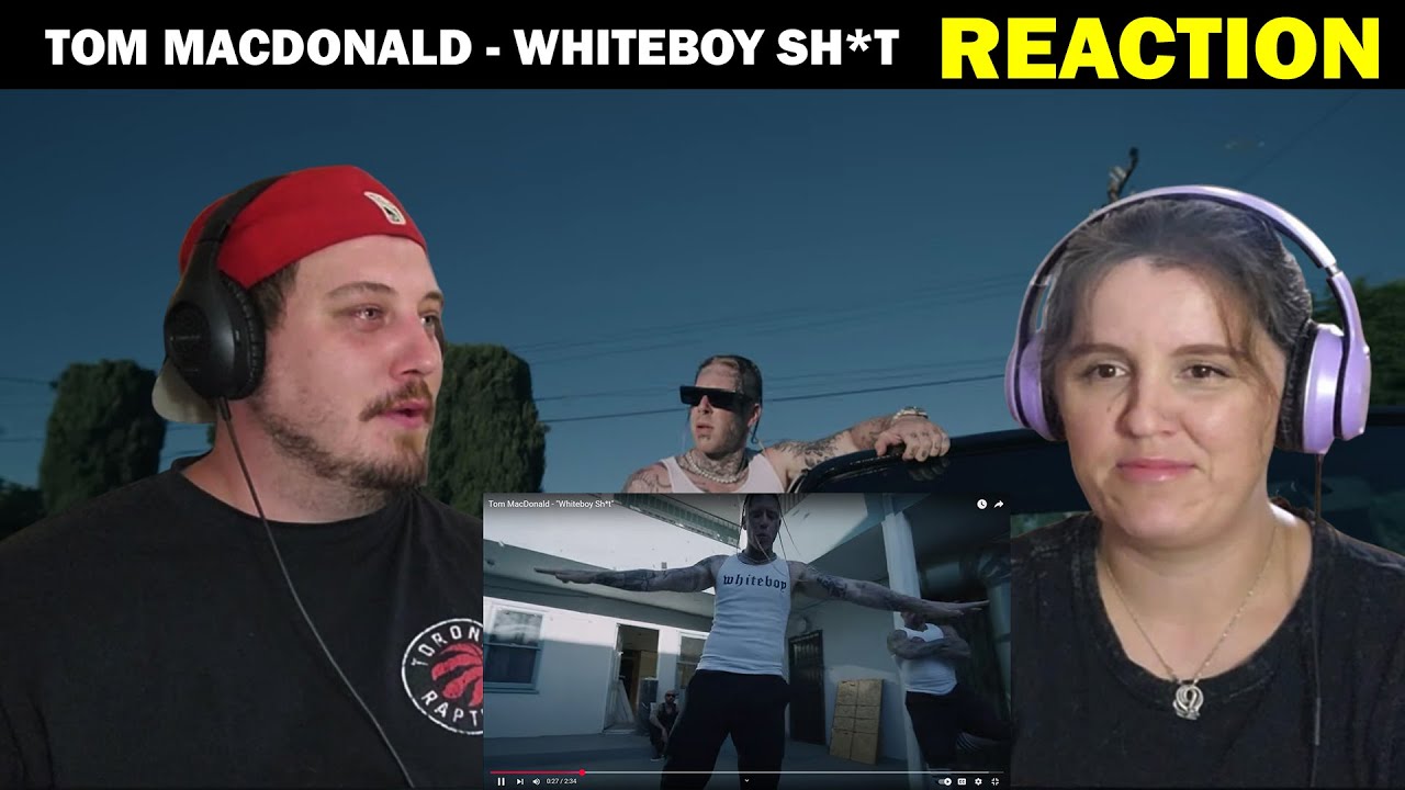 Tom MacDonald Whiteboy Sh*t REACTION - Old Tom in this one!