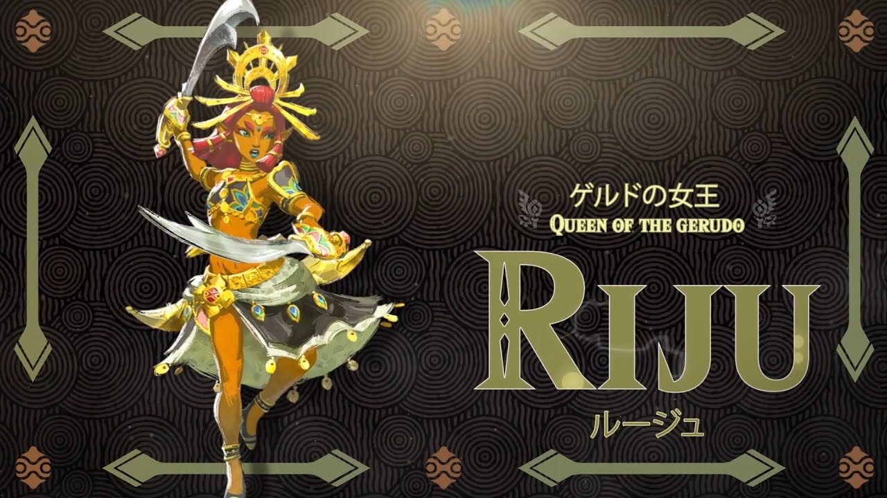 Illustration animation - The Legend of Zelda - Riju