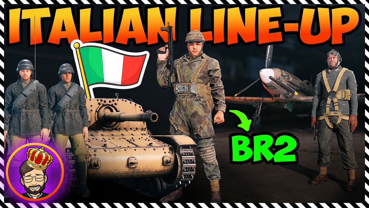 🇮🇹 Полный состав итальянских BR2 в Enlisted! • ПАСТА ПОДАНА! • MeAdmiralStarks