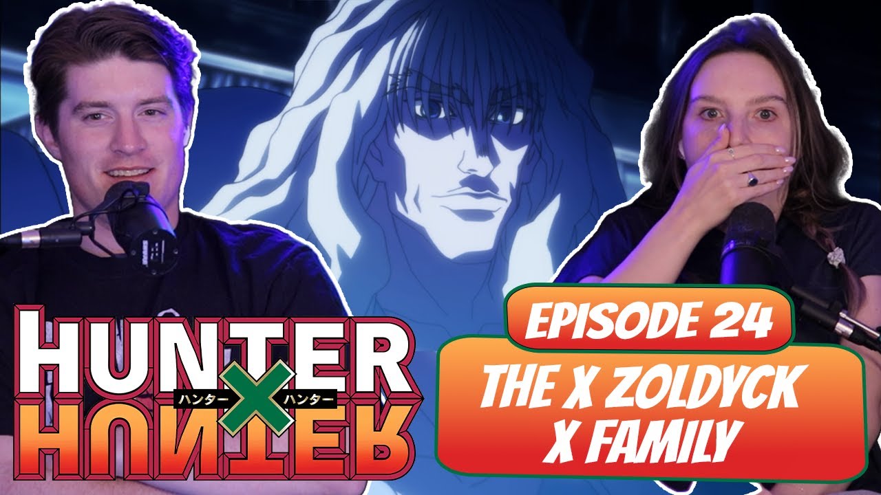 WEIRDEST FAMILY EVER?! | Hunter x Hunter Married Reaction | Ep 1x24, “The x Zoldyck x Family