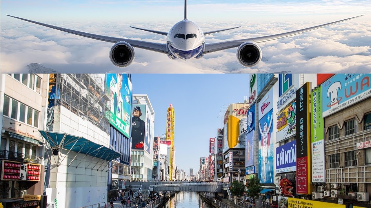 Día 1, llegada a Osaka.
