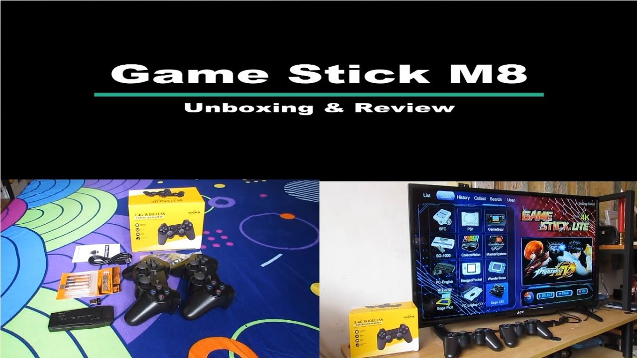 M8 Game Stick Unboxing and Review