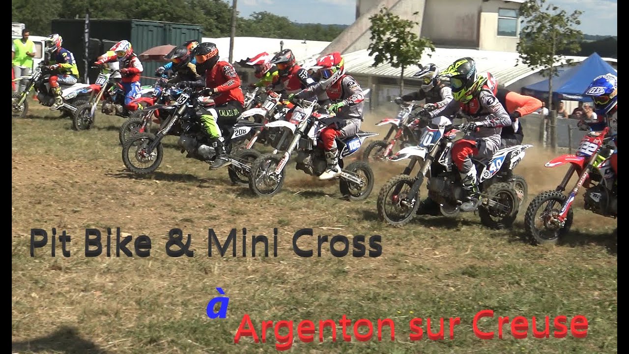Pit bike et motocross Argenton sur Creuse 2022