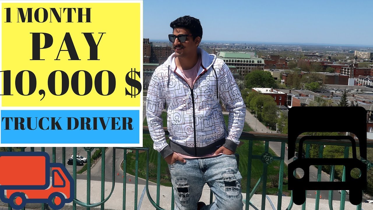 SALARY OF TRUCK DRIVER IN CANADA ? | IRMAN GILL |