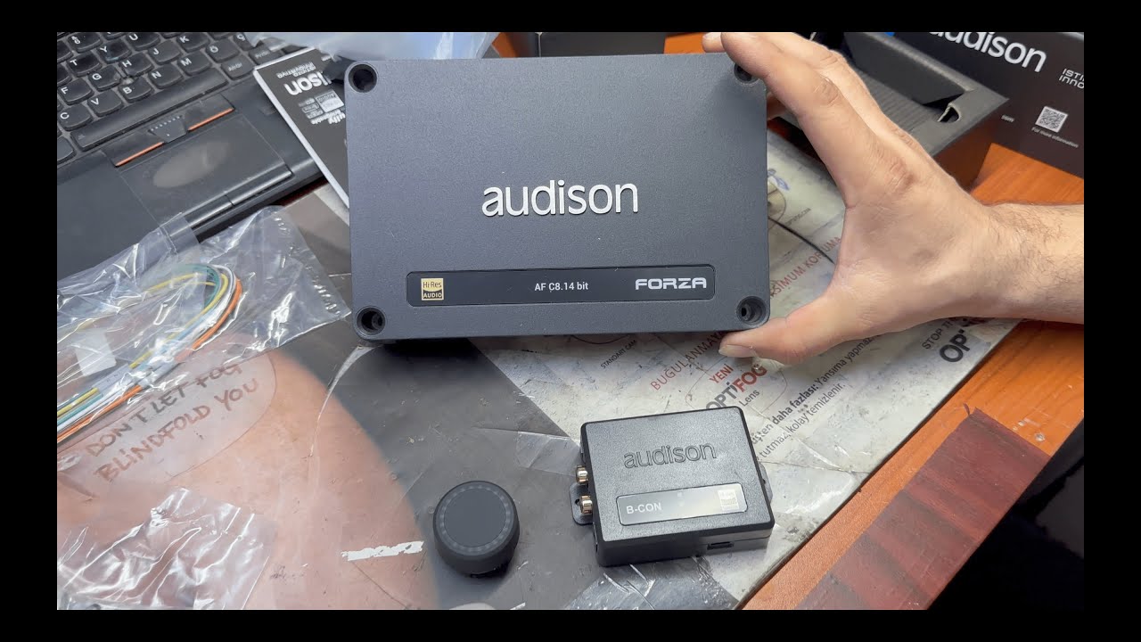 Yeni Audison Forza C8.14 + BCON + DRC A.C. Kutu Açılımı