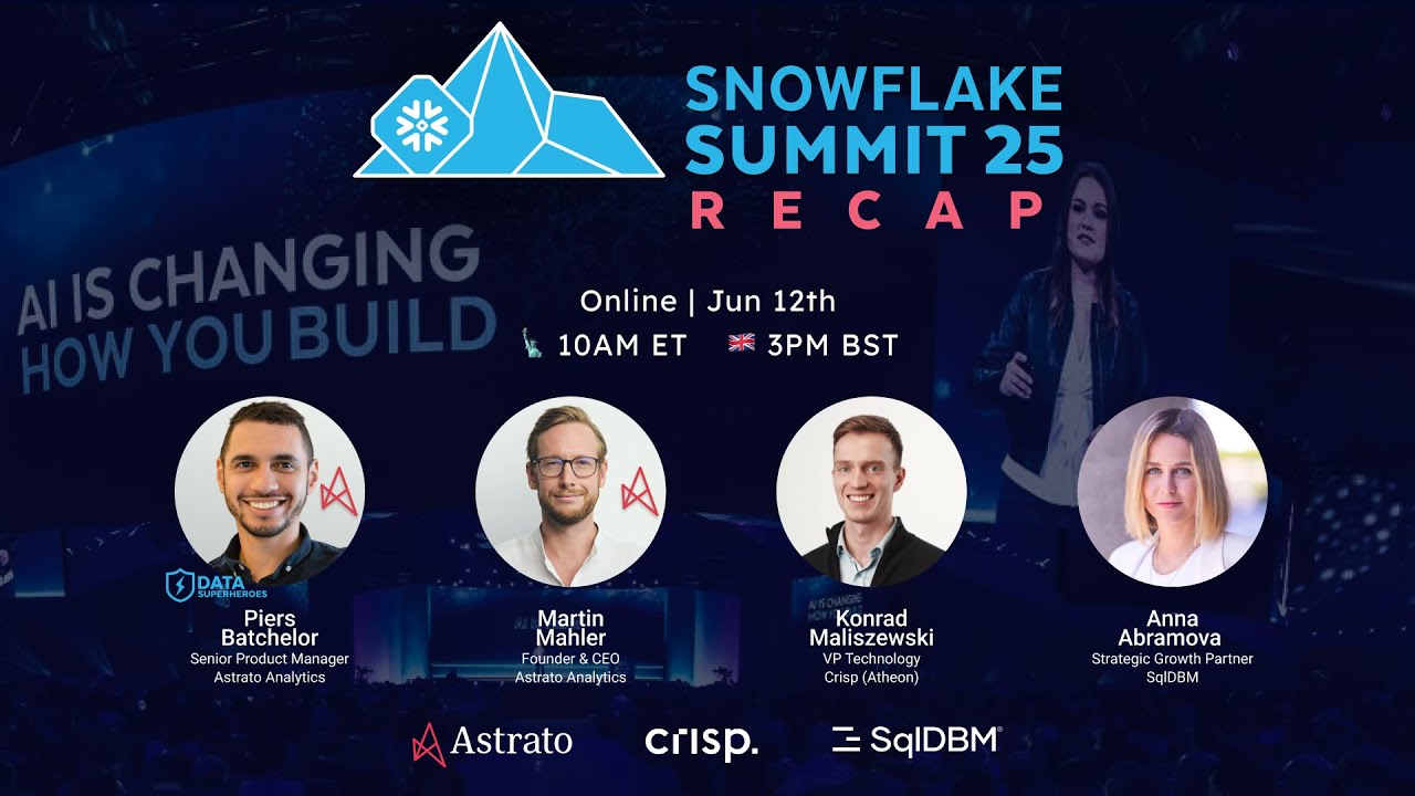 RECAP: Snowflake Summit 2025 Highlights