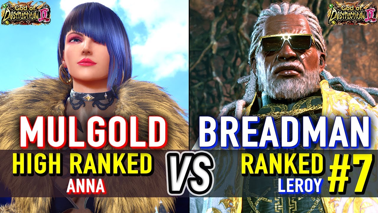 T8 🔥 MULGOLD (Anna) vs BREADMAN (#7 Ranked Leroy) 🔥 Tekken 8 High Level Gameplay