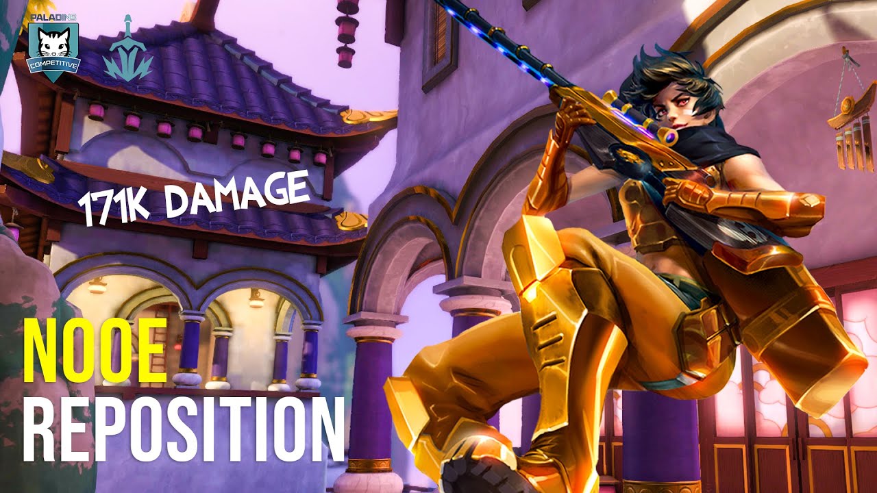 n0oe Kinessa 171K DAMAGE Paladins Competitive | Master | REPOSITION