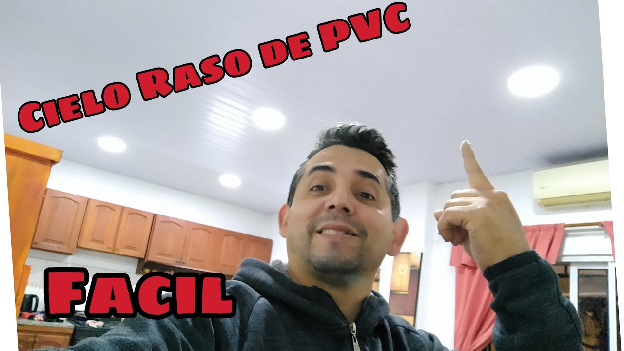 Cielo raso de PVC desde Cero.
