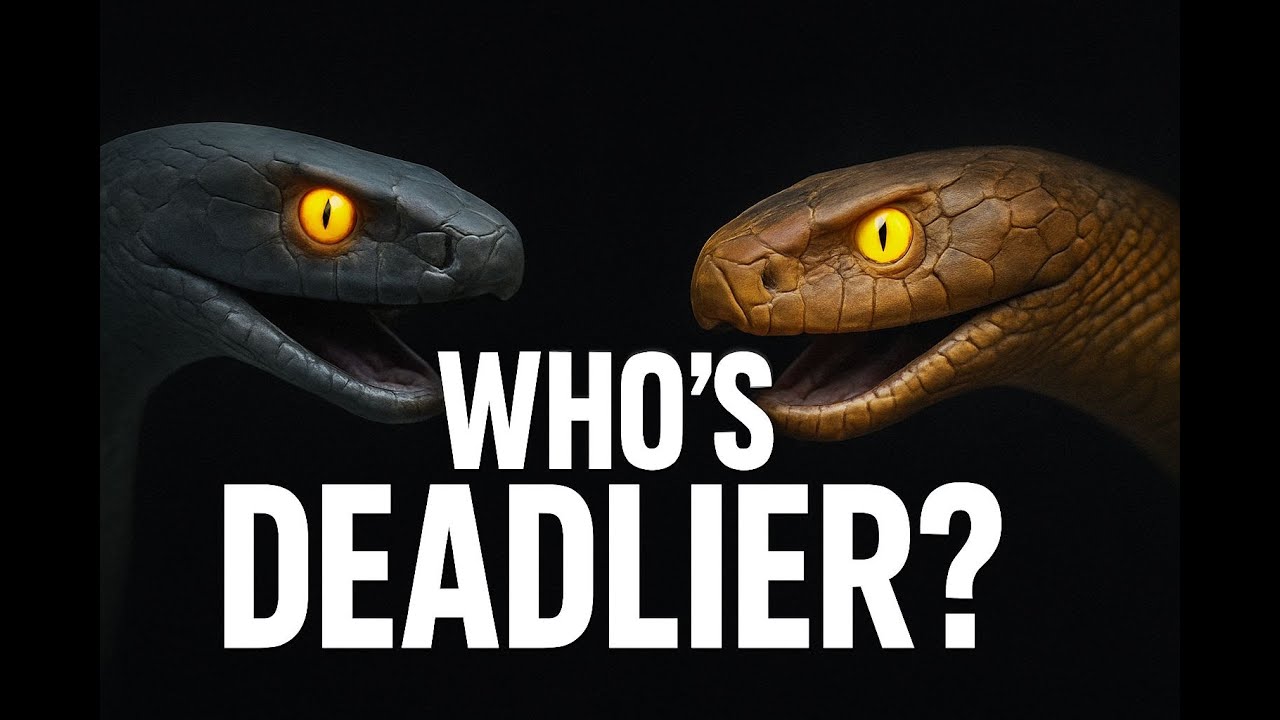 Ultimate Snake Showdown: Black Mamba vs Inland Taipan