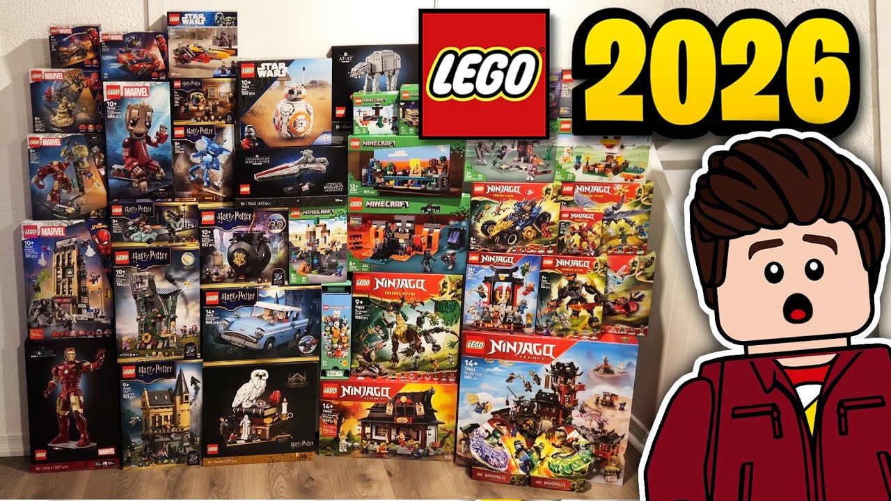 LEGO January 1st 2026 Sets Unboxing & LIVE Reactions