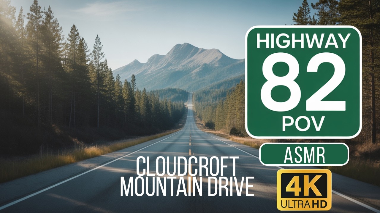 ASMR Cloudcroft Mountain Drive: US Highway 82 POV Through Lincoln National Forest!