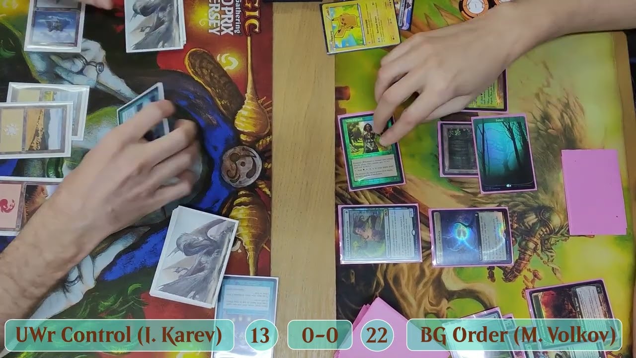 [MTG Legacy] Round 1: UWr Control vs BG Order