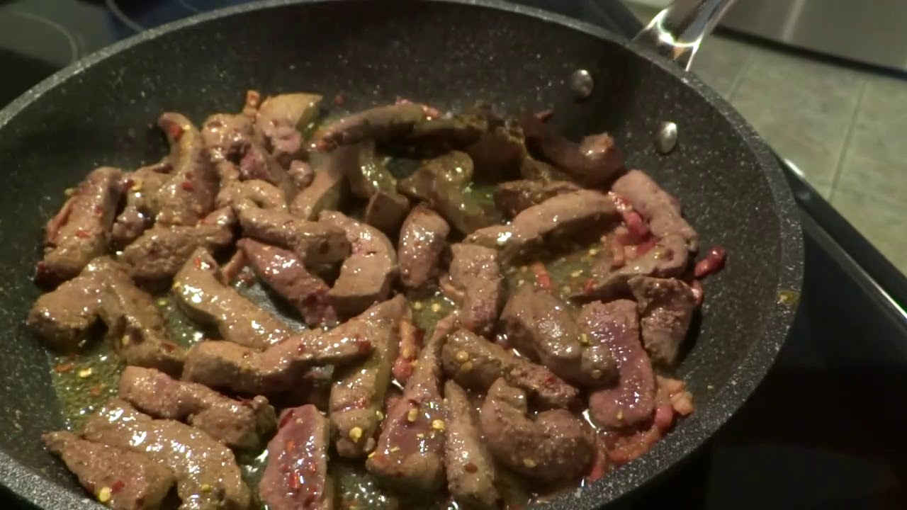 🍀 Teleća Džigerica delikates u umaku..! Veal Liver in delicacy sauce! 2018. ⭐