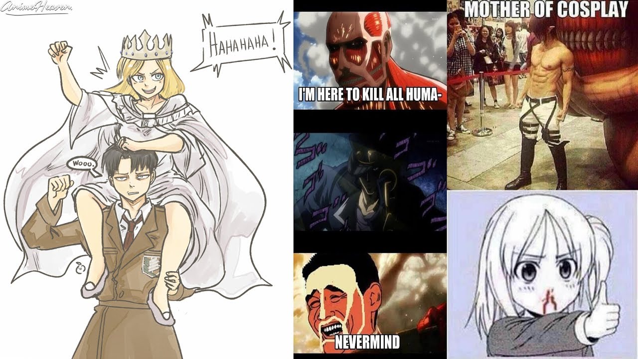 Attack on Titan memes only true legends/fans will understand this video/find funny | #1