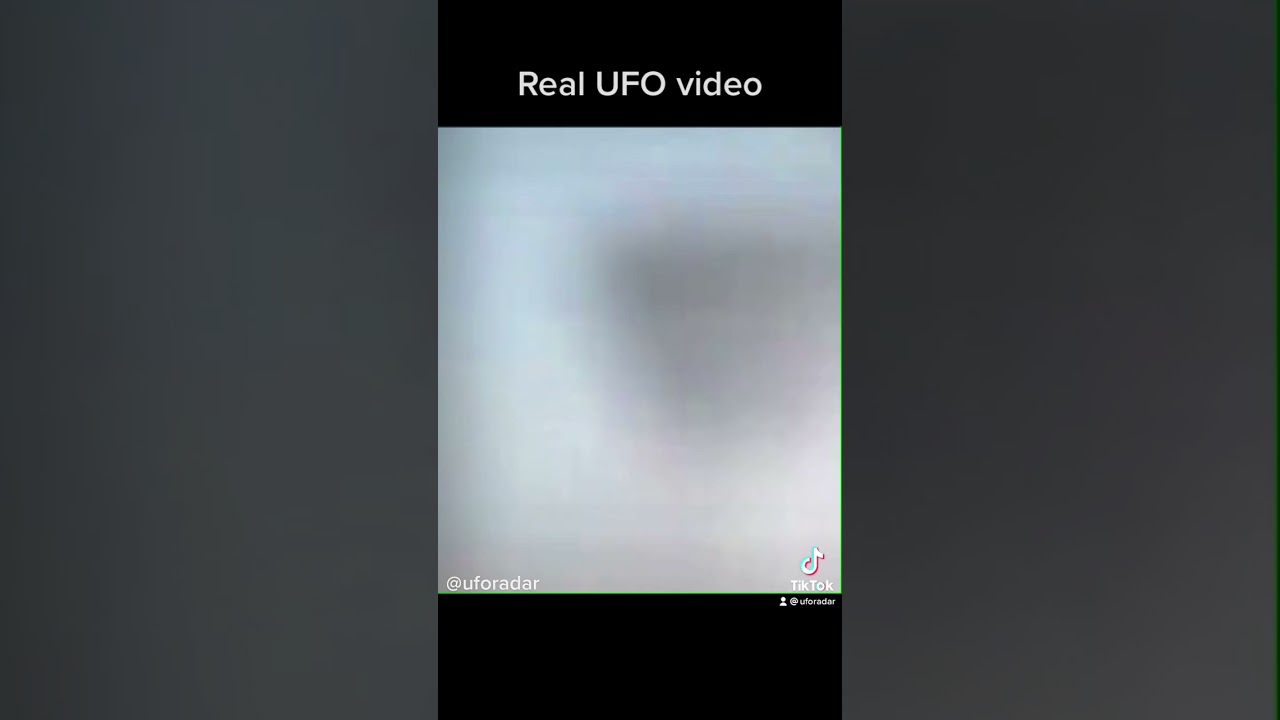 Pyramid shaped UFO