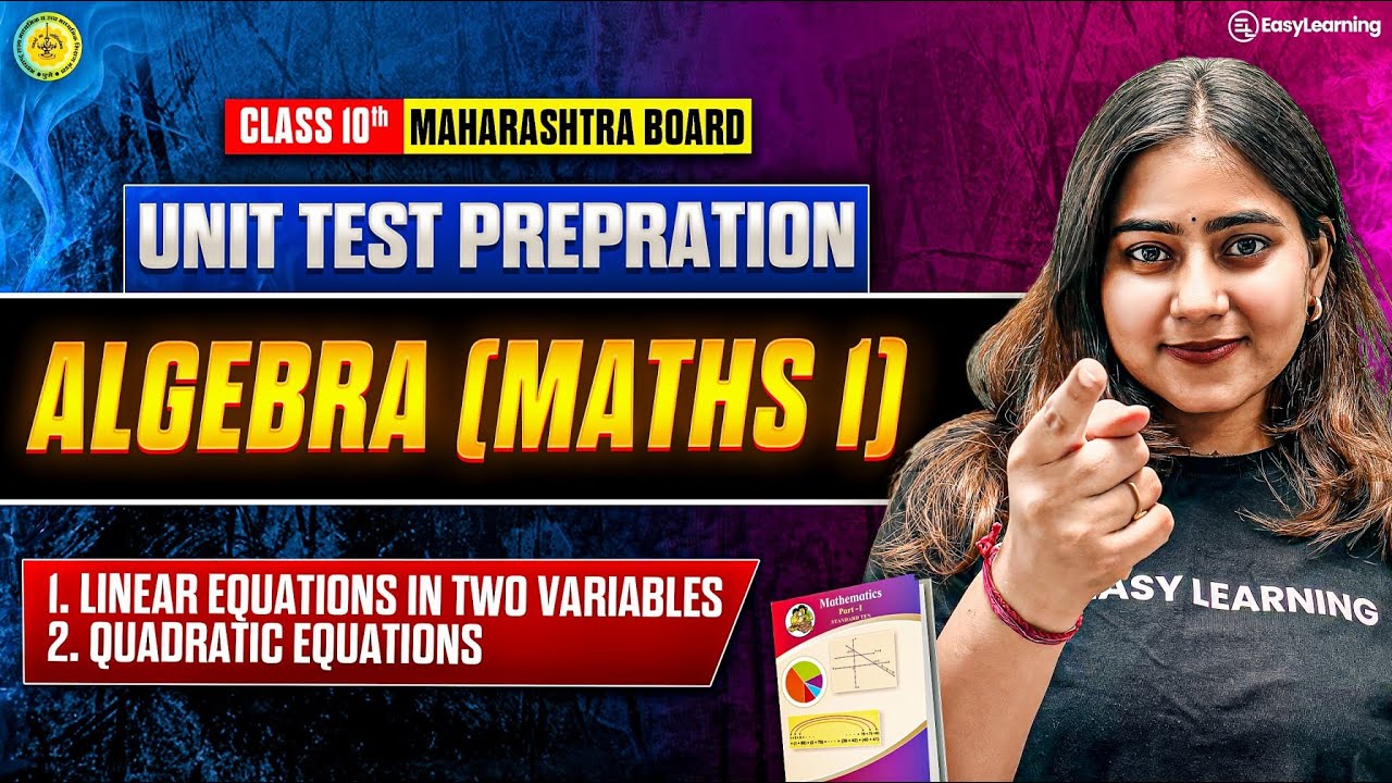 Class 10 Maths Paper 1 | Unit Test 1 Full Marathon | Maharashtra Board | Galaxy of Maths | 2025 - 26