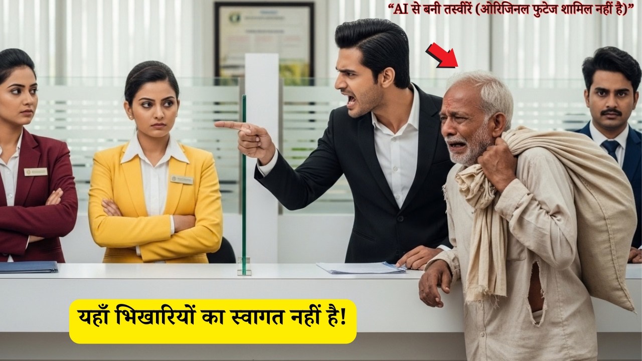 मैनेजर ने गरीब बूढ़े को दुकान से निकाल दिया, लेकिन जब उसने पुराना सूटकेस खोला तो सब चौंक गए!