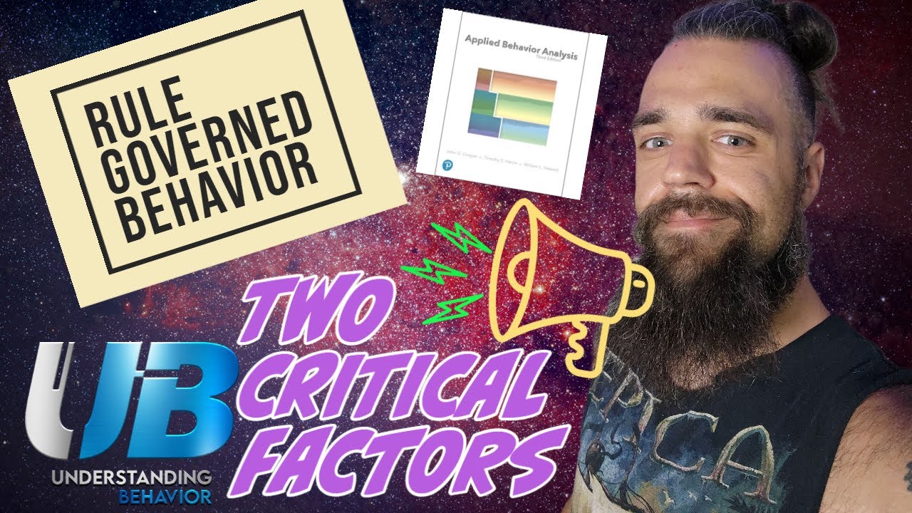 The TWO Thing You Don't Know About Rule-Governed Behavior - BCBA Exam