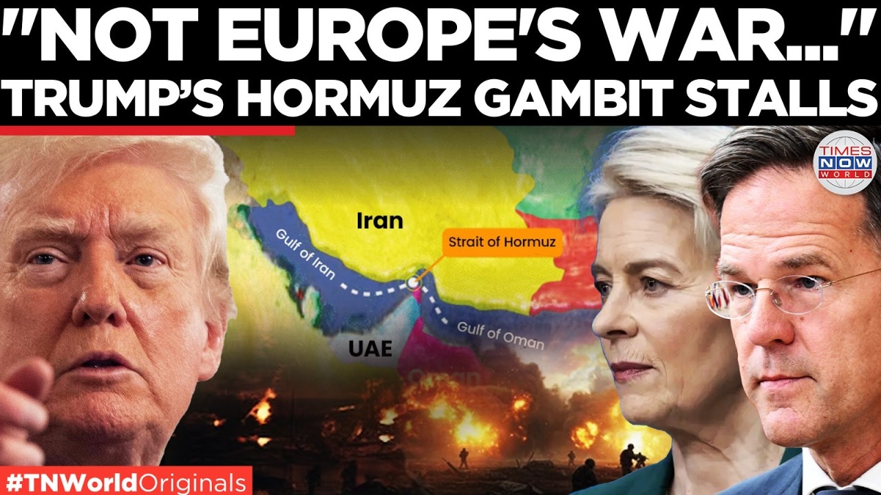 TRANSATLANTIC RIFT WIDENS?: Europe rejects Trump’s war footing in Hormuz | US-Iran War