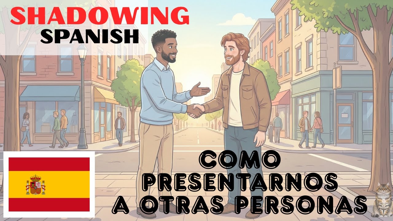 SHADOWING SPANISH SPEAKING PRACTICE 🇪🇸 - Easy Listening - Native Spanish Accent