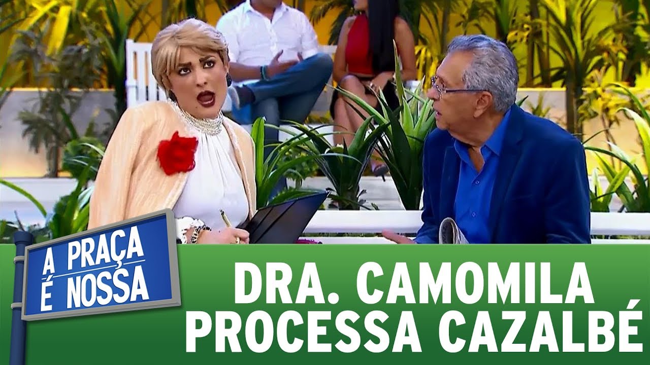 Dra. Camomila processa Cazalb&eacute; por amar seus filhos | A Pra&ccedil;a &Eacute; Nossa (16/11/17)