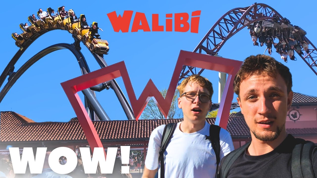 Der BESTE Walibi-Park und Wahnsinnig Gute Achterbahnen - Walibi Rh&ocirc;ne-Alpes Erstbesuch!
