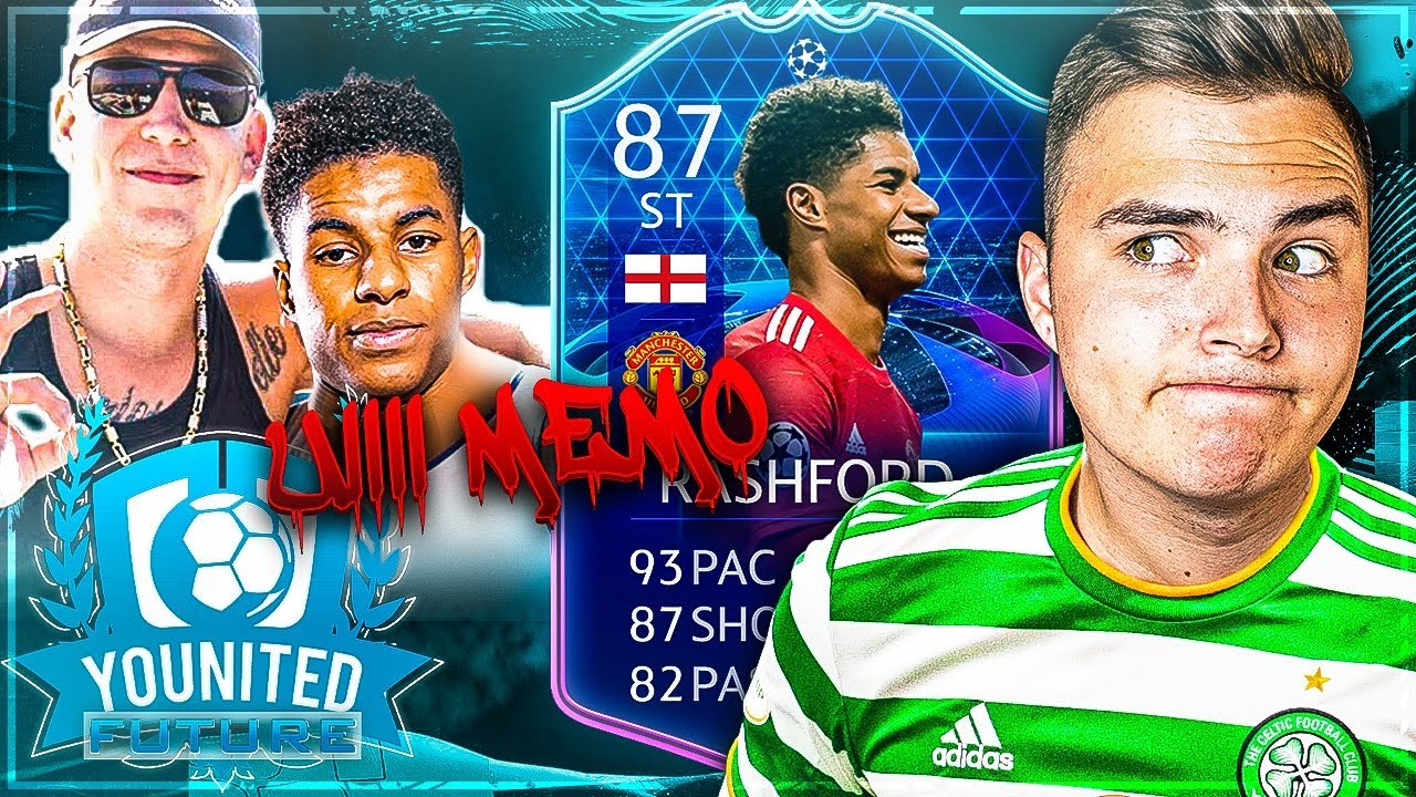 UIII MEMOOOOO  😳... YOUNITED FUTURE RASHFORD #4 FIFA 21