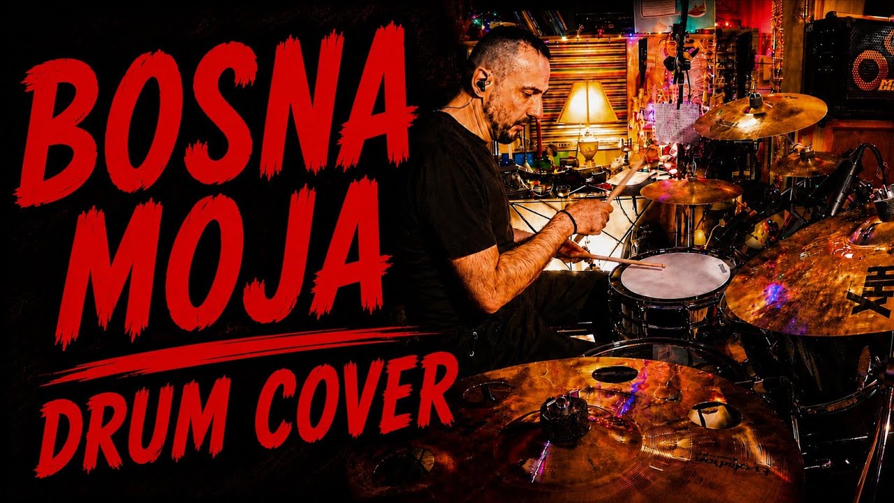 Safet Isovic - Bosna Moja (Adnan Teskeredzic Drum Cover) #drums 