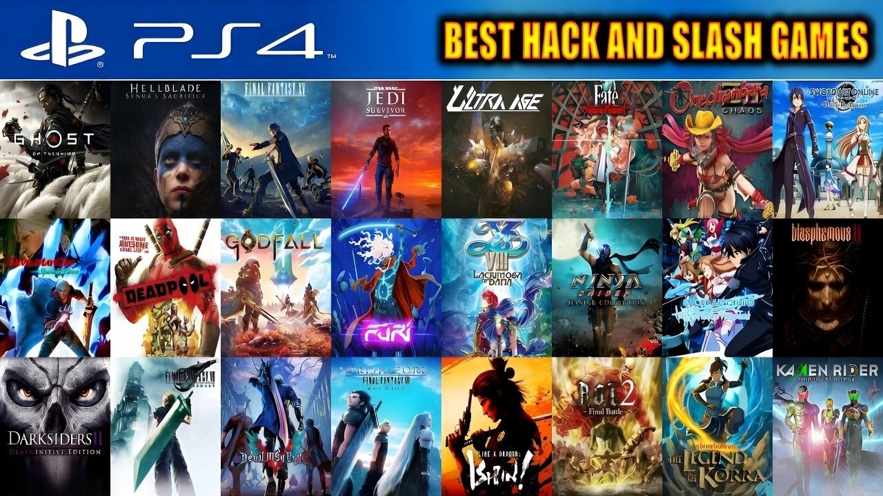 Top 55 Best Hack and Slash PS4 Games of All Time