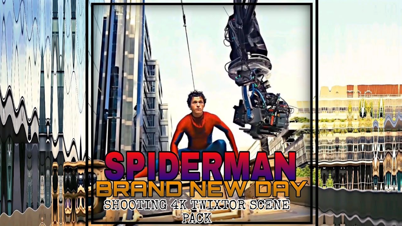Spiderman Brand New Day Shooting set Twixtor Quality Scene Pack 