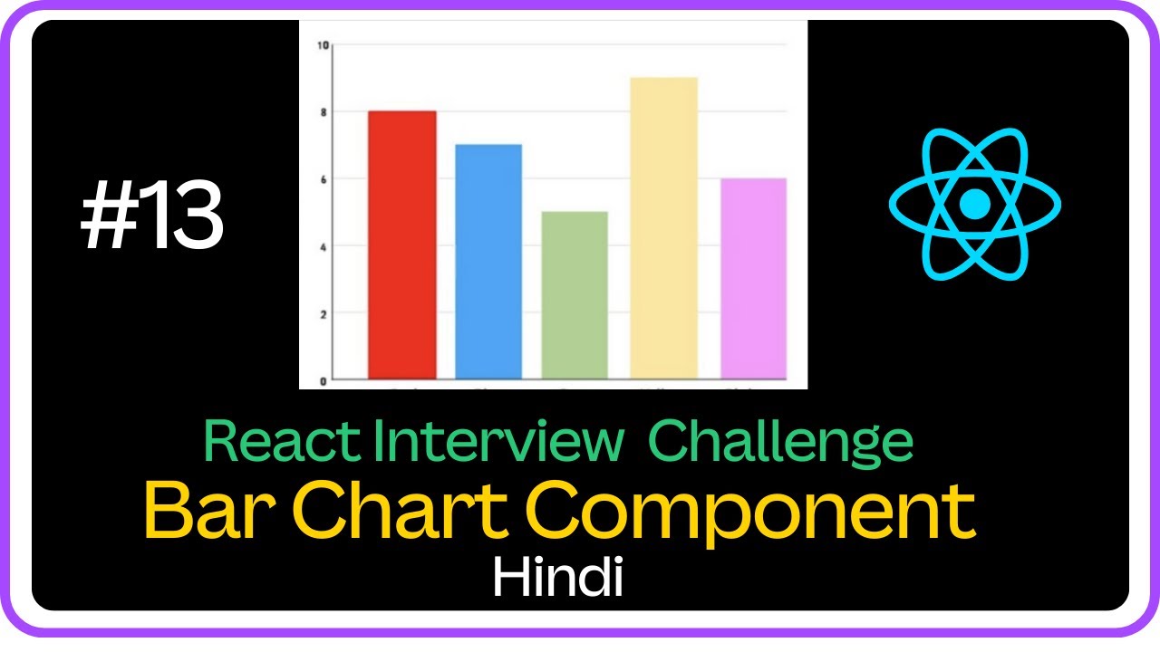 🚀Bar Chart Component - React JS Interview Challenge #13 - Machine Coding Round #javascript #react