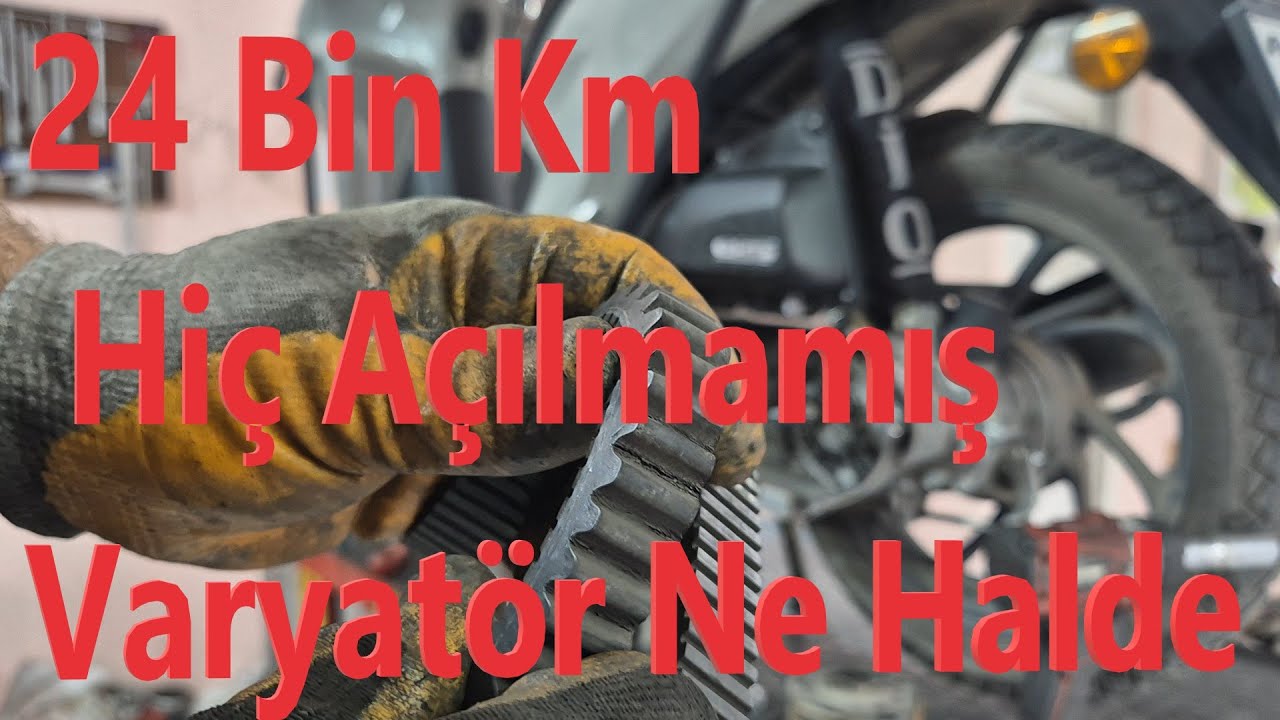 Honda Dio Varyatör Bakımı