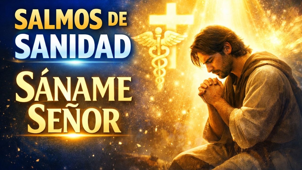 SÁNAME SEÑOR – Canción Cristiana con Salmos de Sanidad y Versículos de Restauración