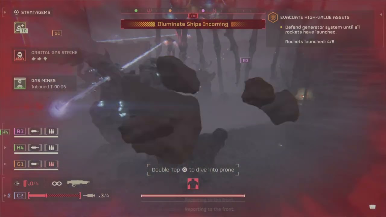 Helldivers 2 Superhelldive Base Defense against the Illuminids