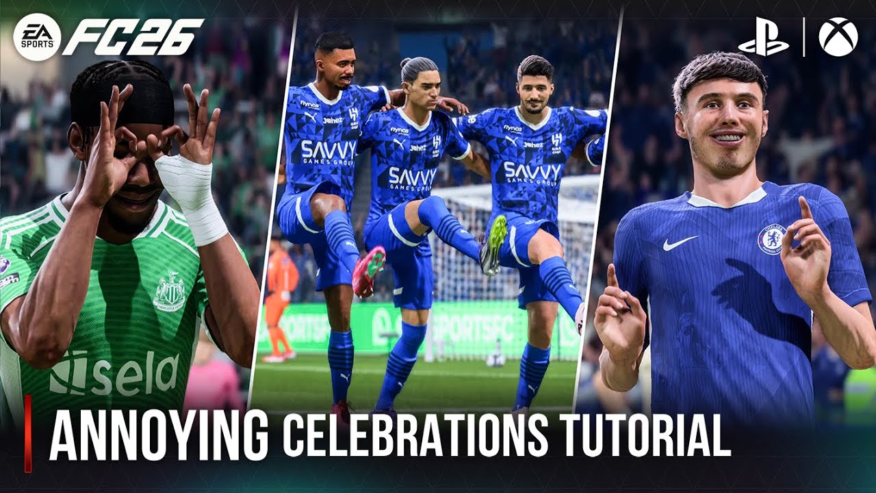 EA Sports FC 26 | Руководство по всем раздражающим празднованиям