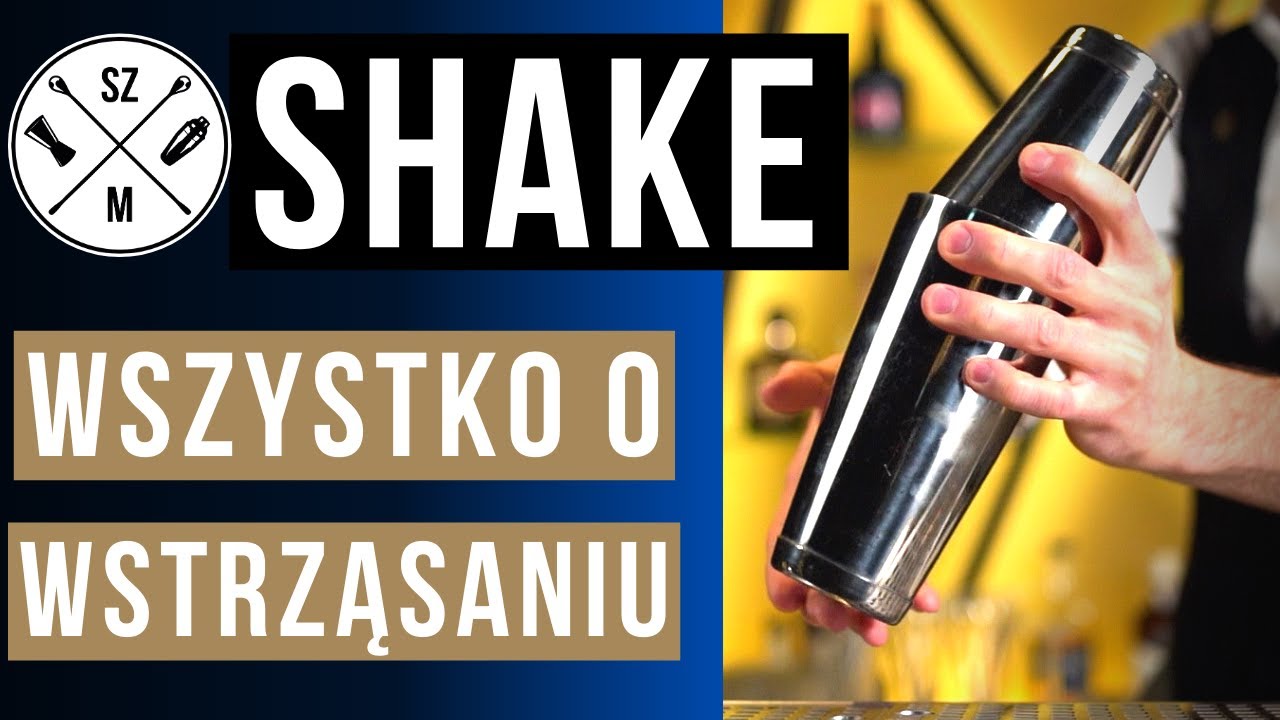 Jak używać SHAKERA? Wszystko o wstrząsaniu! | techniki barmańskie | odc. #14
