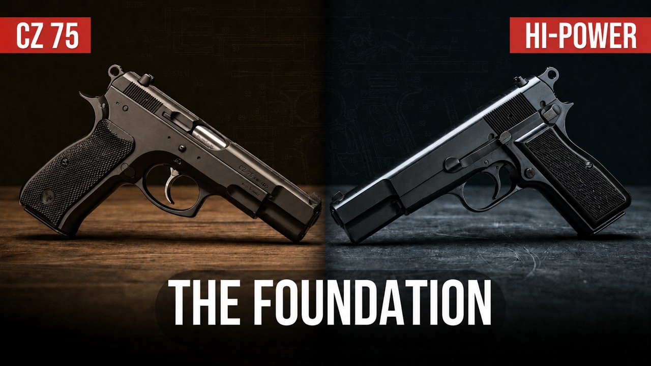 CZ 75 vs Hi-Power: One Was Tested. One Was Trusted.