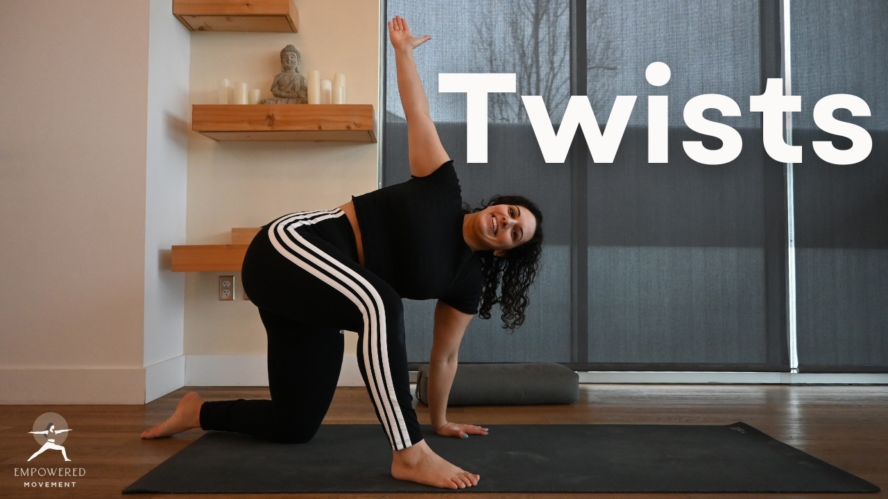 15 Minute Yoga Spinal Twists | Trauma Informed Yoga