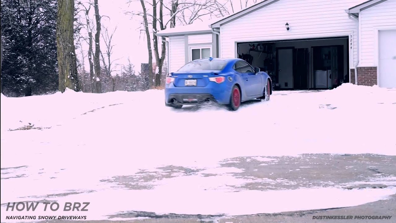 How to BRZ - Snowy Driveways