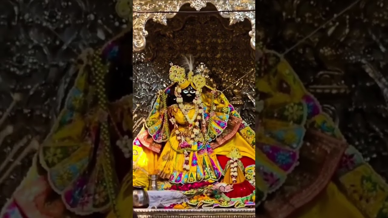 🌺 Live Darshan | Shri Banke Bihari Ji Sundar Shringar Aarti | Vrindavan | 17 August 2025 🌺 #bihariji