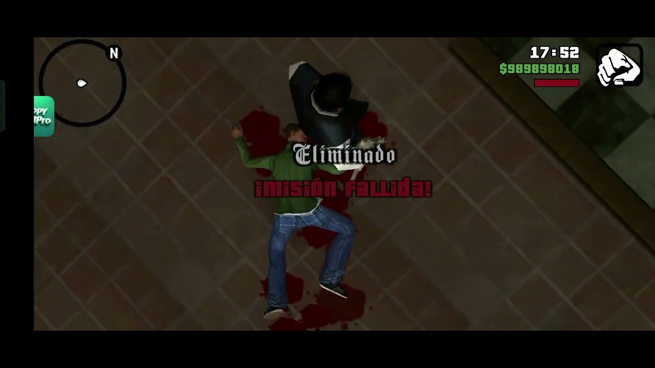 Jugando GTA San Andreas 