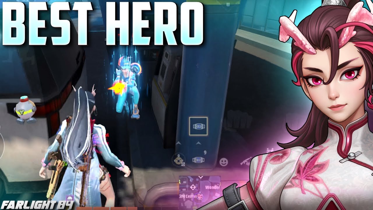 BEST SURVIVAL HERO FOR SOLO VS TRIO SITUATIONS | FARLIGHT 84 PRO GAMEPLAY 