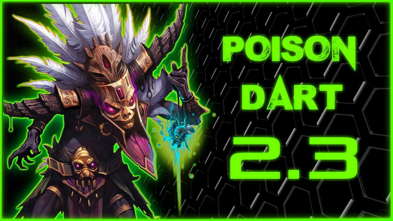 Diablo 3 - Witch Doctor ULTIMATE Poison Dart Build [2.3.0] SEASON 4