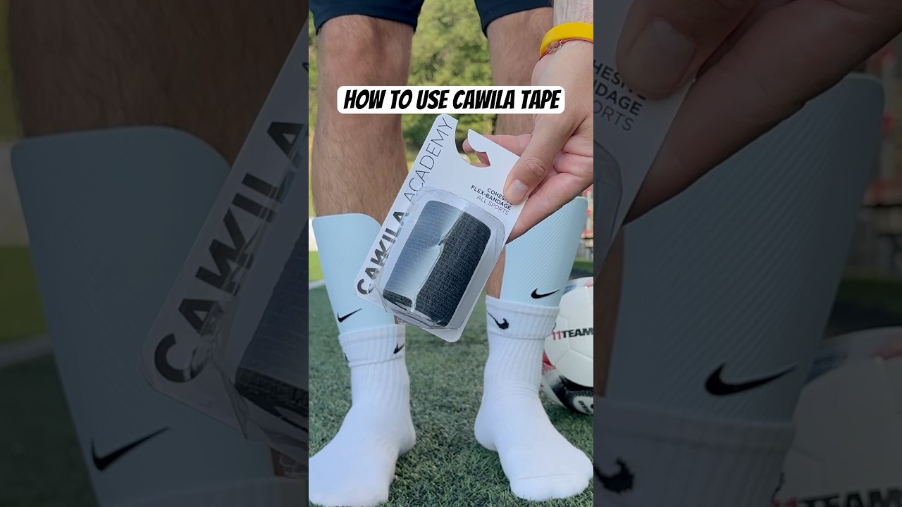 How to use Cawila tape 😉 #footballer #tape