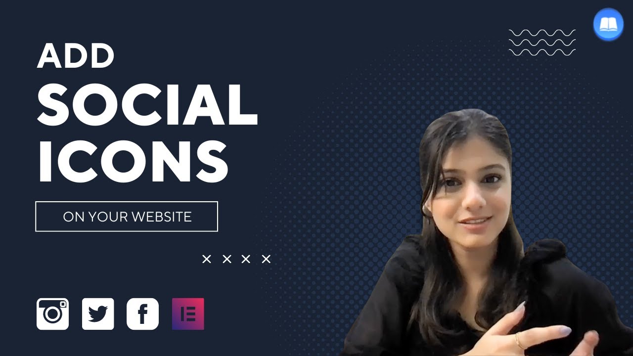 How To Insert Social Icons On Your WordPress Site Using Elementor?