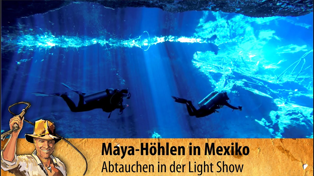 CENOTEN Lightshow in Mexiko - Tauchen und in den Maya Höhlen  # 4