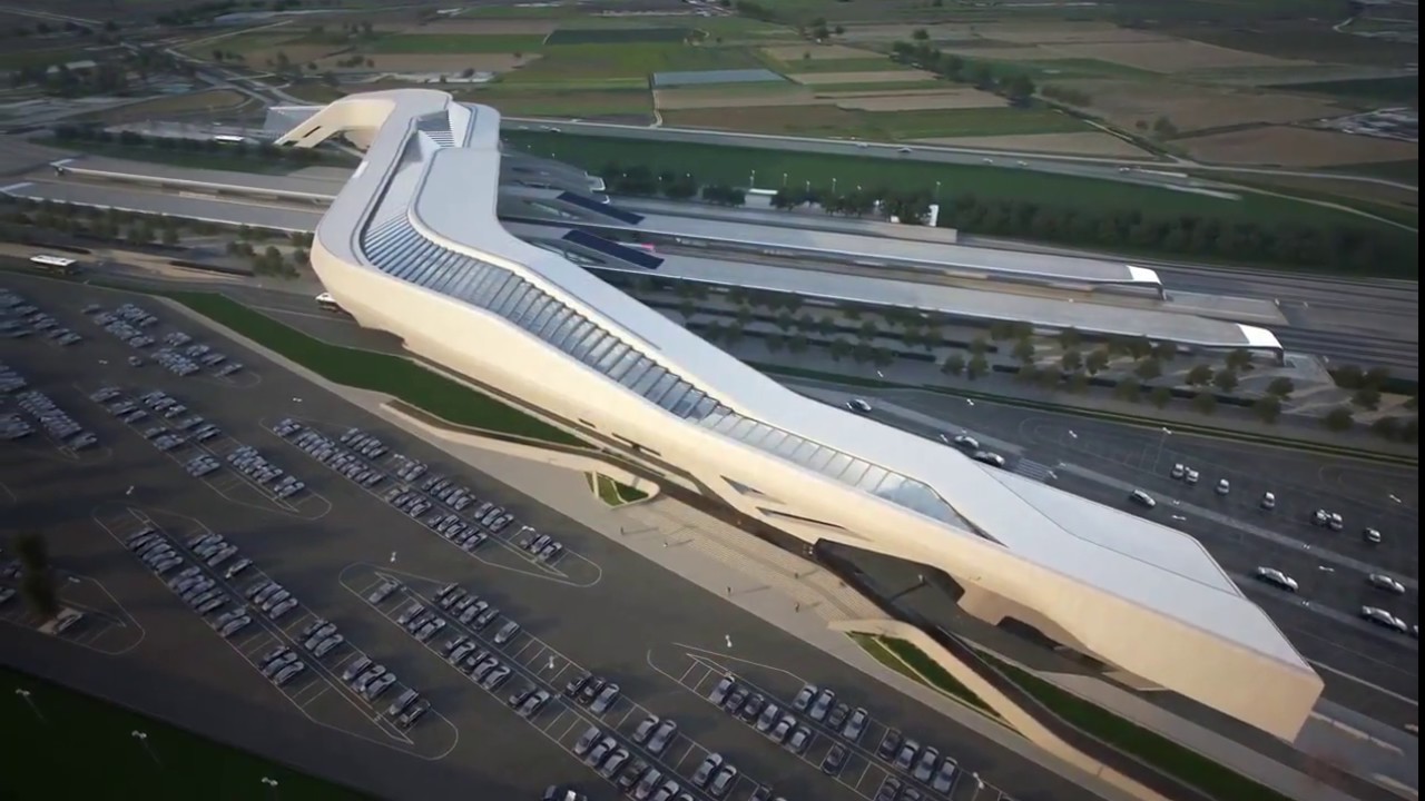 Napoli Afragola Station by Zaha Hadid Architects
